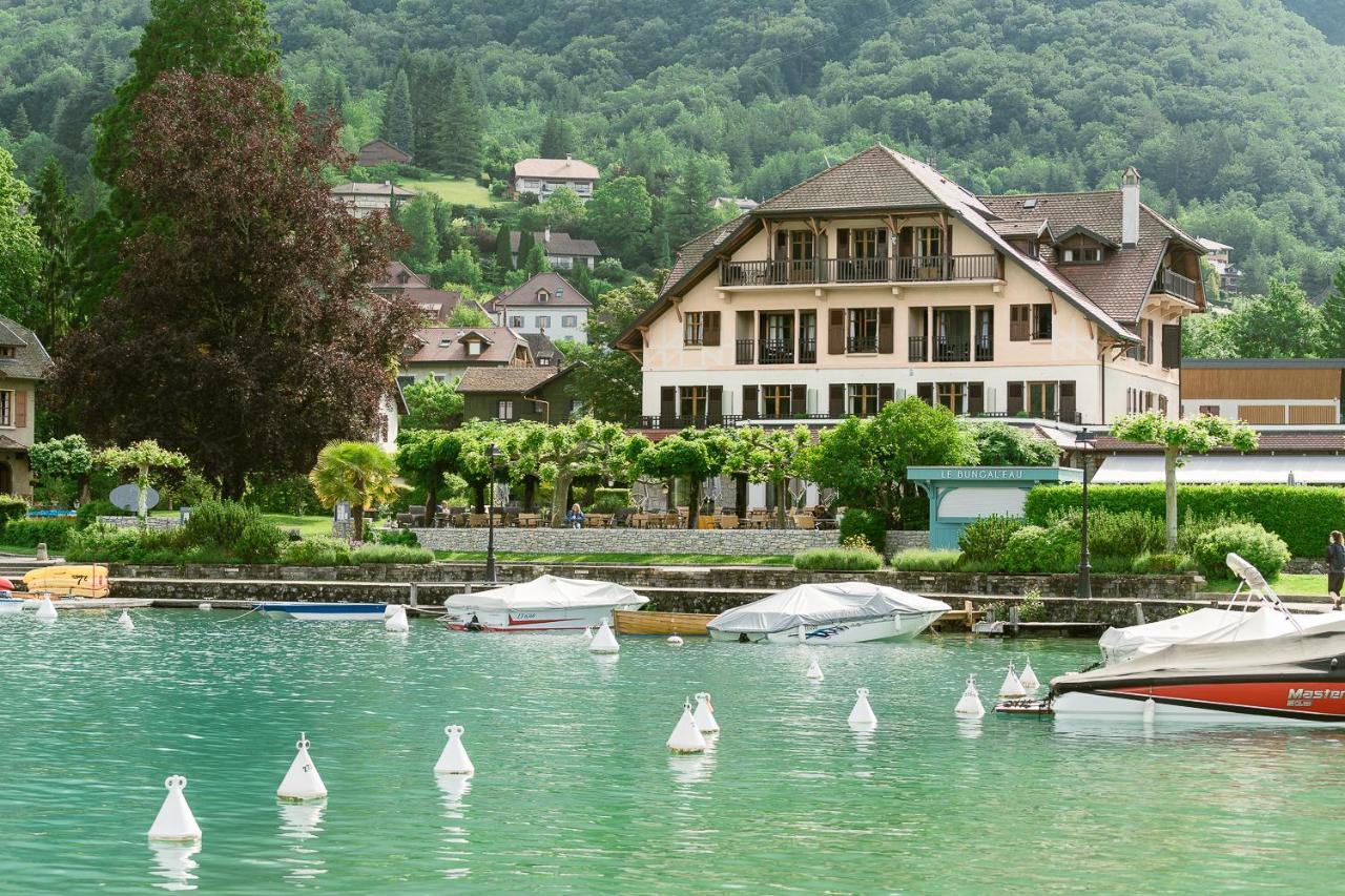 Hotel Le Cottage Bise Talloires Exterior foto